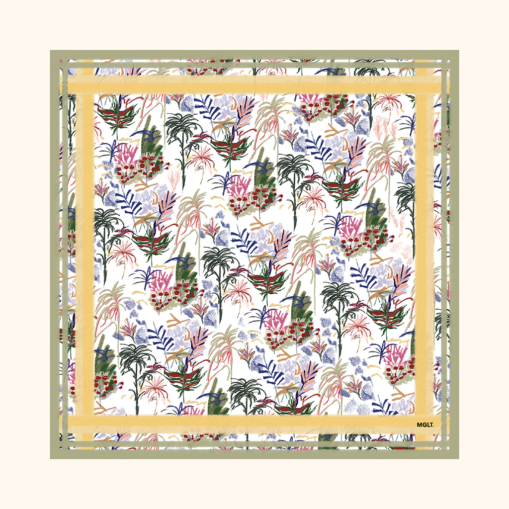 Le foulard CLAIRIERE
