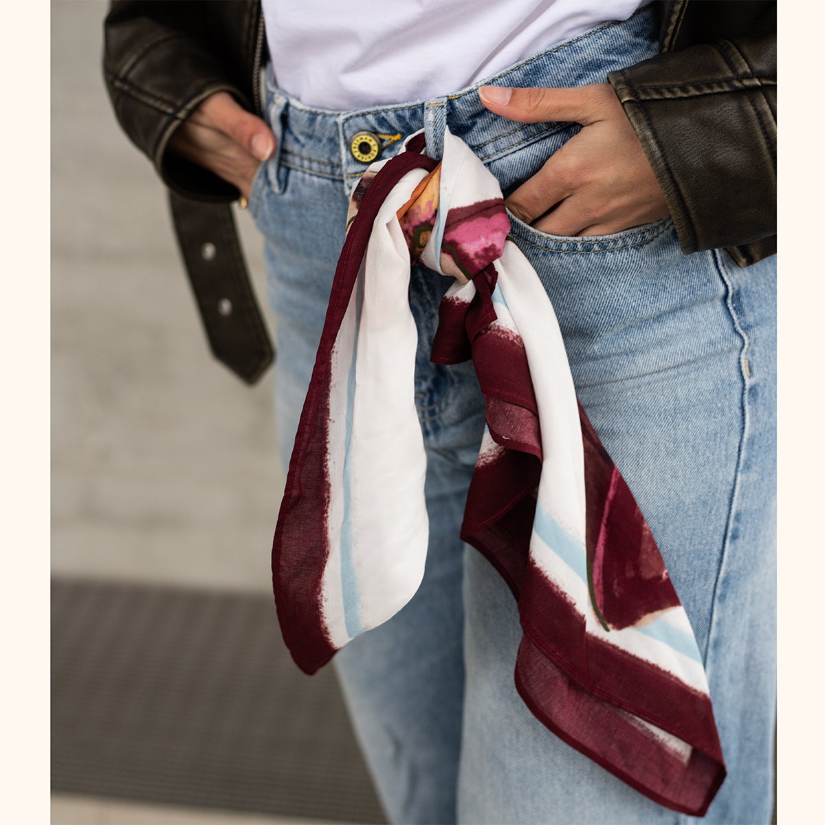 Le foulard BOUQUET