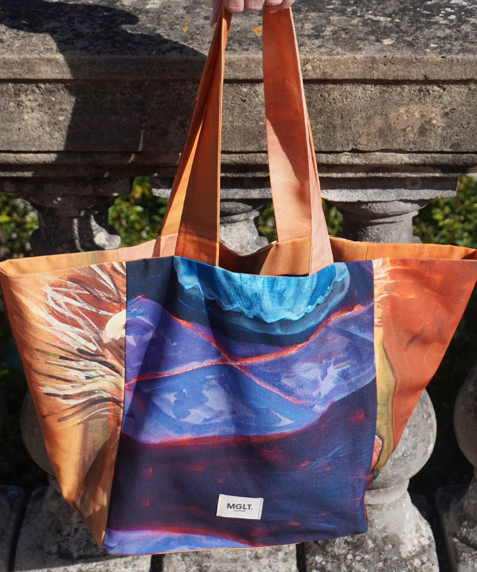 CABAS PAUL (version bleue / violette)