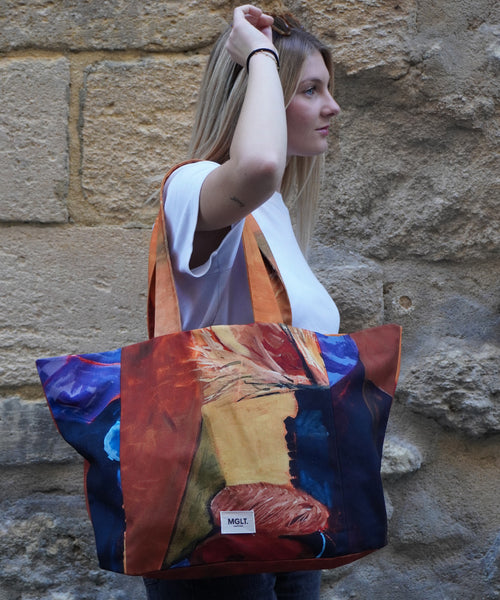 CABAS PAUL (version bleue / violette)